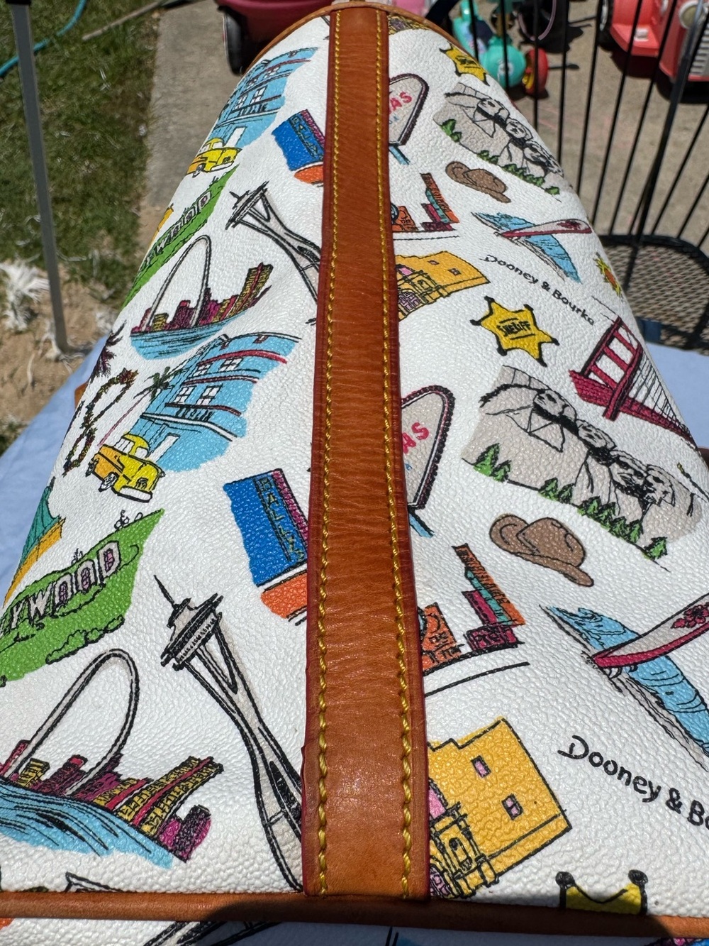 Dooney & Bourke Americana Landmark/Road Trip Tote - Picture 9 of 16